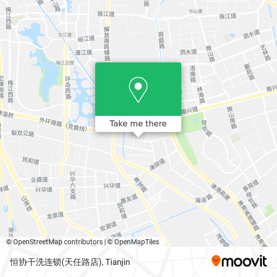 恒协干洗连锁(天任路店) map