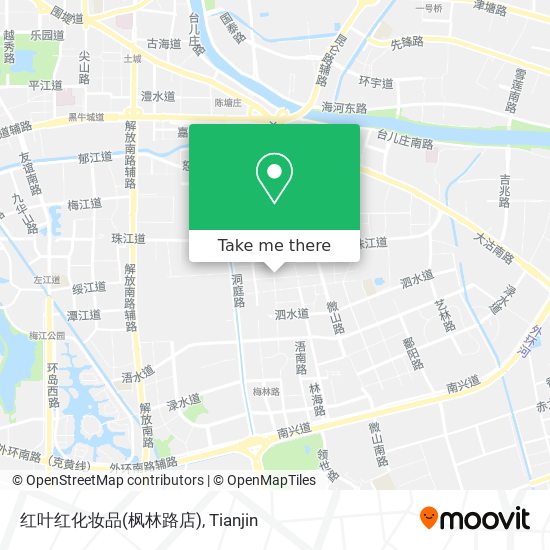 红叶红化妆品(枫林路店) map