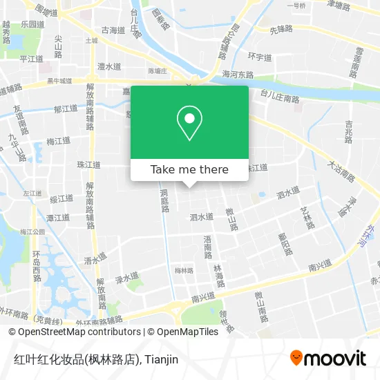 红叶红化妆品(枫林路店) map