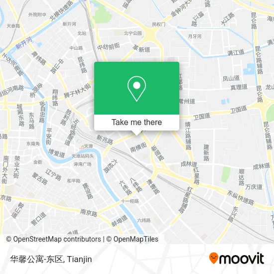 华馨公寓-东区 map