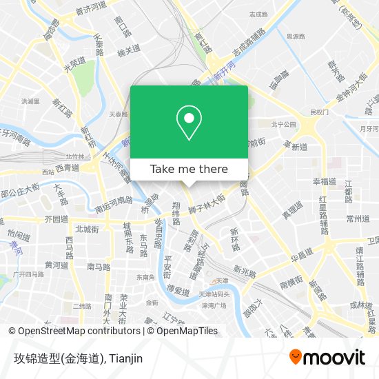 玫锦造型(金海道) map