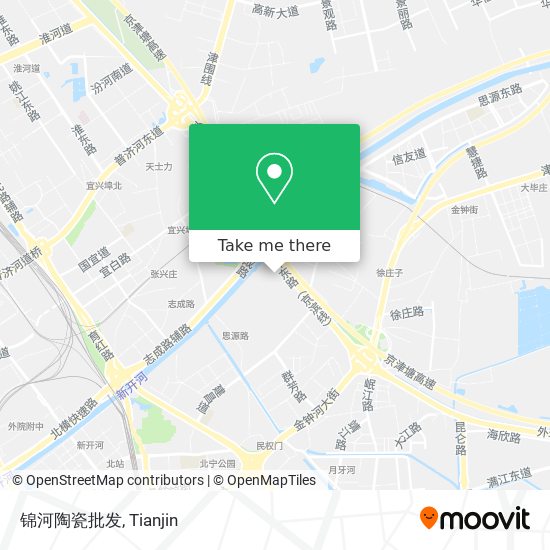 锦河陶瓷批发 map