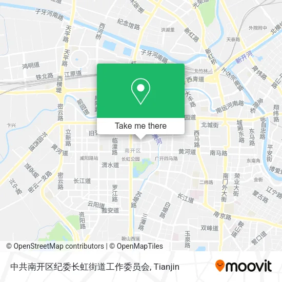 中共南开区纪委长虹街道工作委员会 map