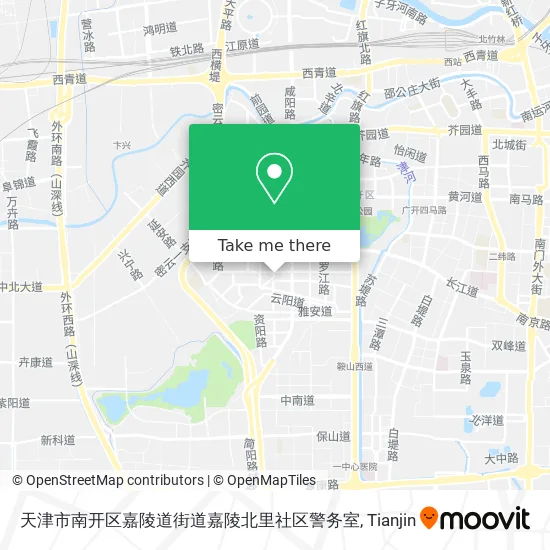 天津市南开区嘉陵道街道嘉陵北里社区警务室 map