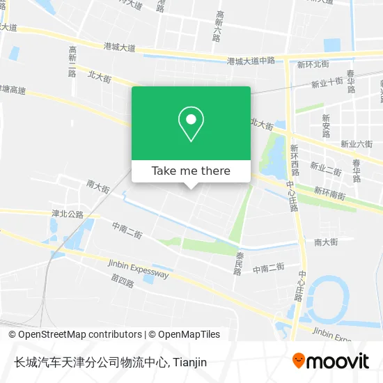 长城汽车天津分公司物流中心 map