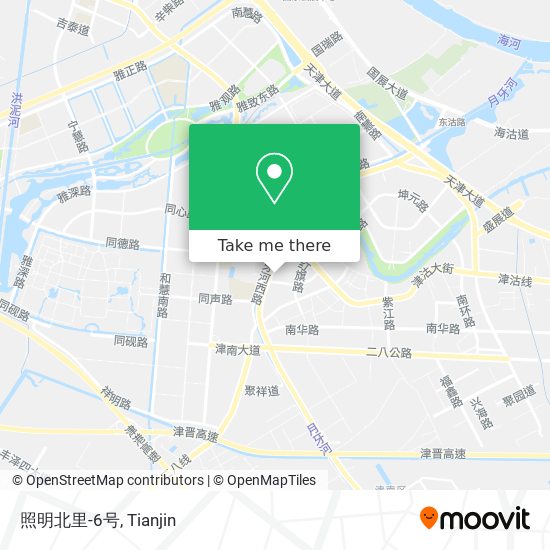 照明北里-6号 map