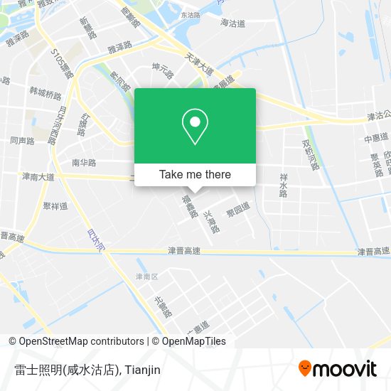 雷士照明(咸水沽店) map