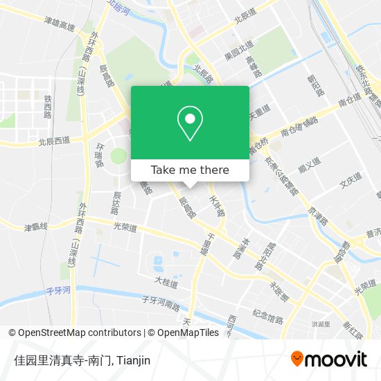 佳园里清真寺-南门 map