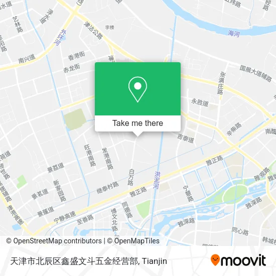 天津市北辰区鑫盛文斗五金经营部 map