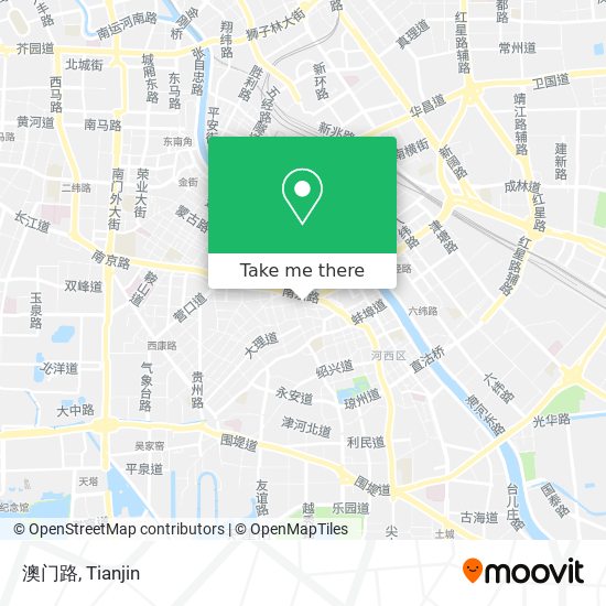 澳门路 map