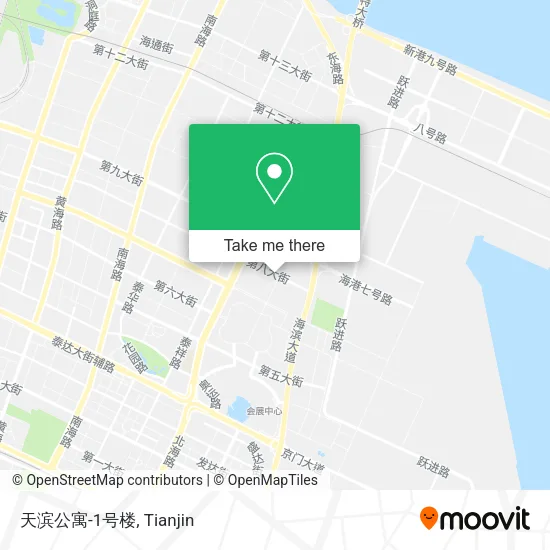 天滨公寓-1号楼 map