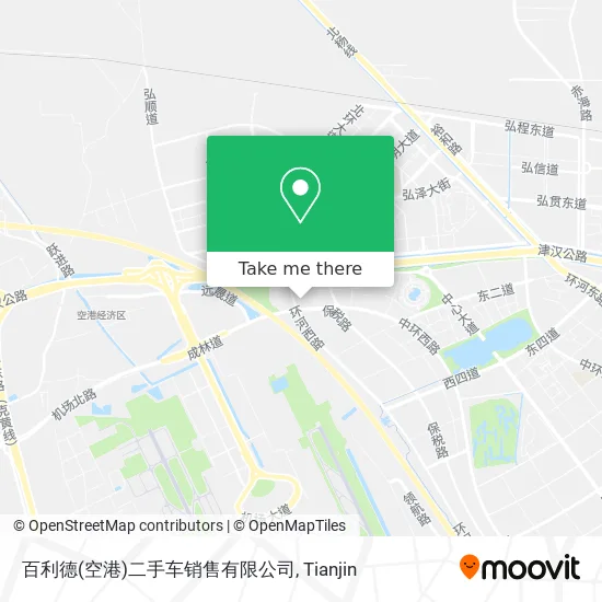 百利德(空港)二手车销售有限公司 map
