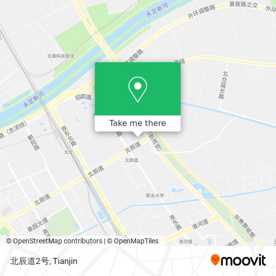 北辰道2号 map