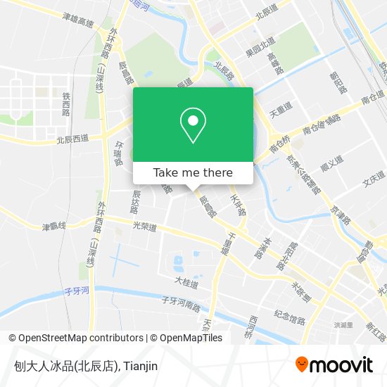 刨大人冰品(北辰店) map