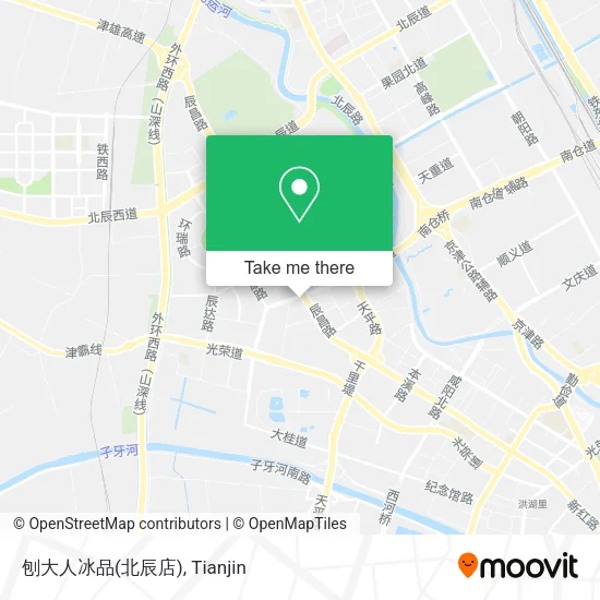 刨大人冰品(北辰店) map