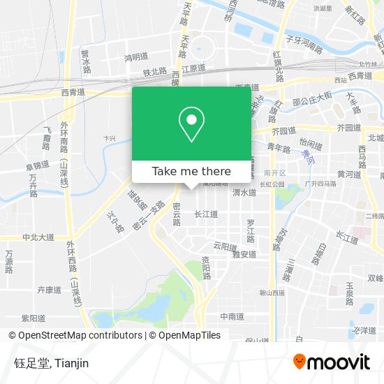钰足堂 map