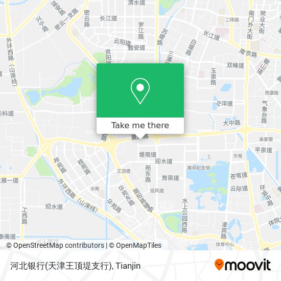 河北银行(天津王顶堤支行) map