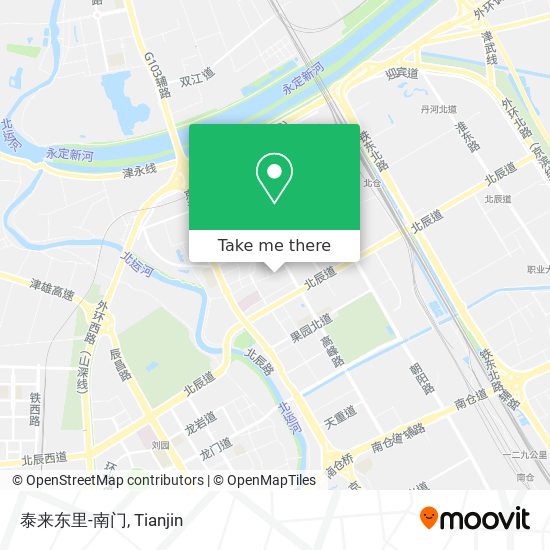 泰来东里-南门 map