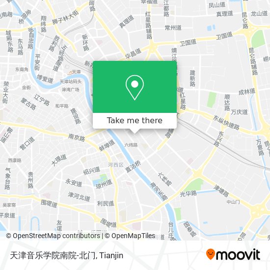 天津音乐学院南院-北门 map