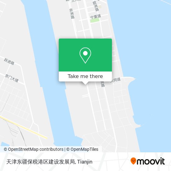 天津东疆保税港区建设发展局 map