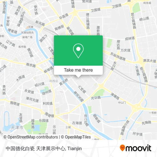 中国德化白瓷 天津展示中心 map