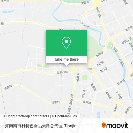 河南南街村特色食品天津总代理 map
