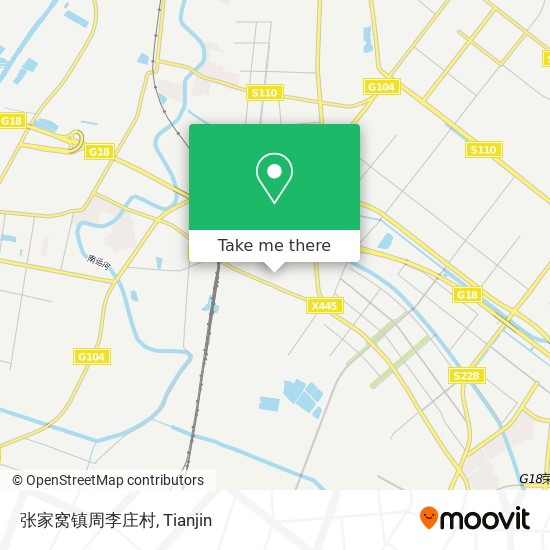 张家窝镇周李庄村 map
