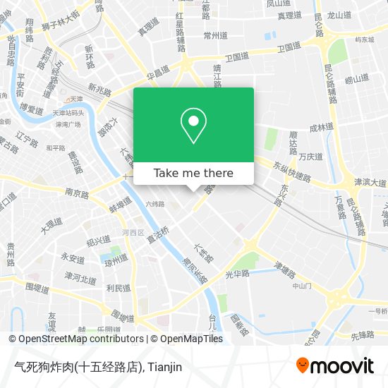 气死狗炸肉(十五经路店) map