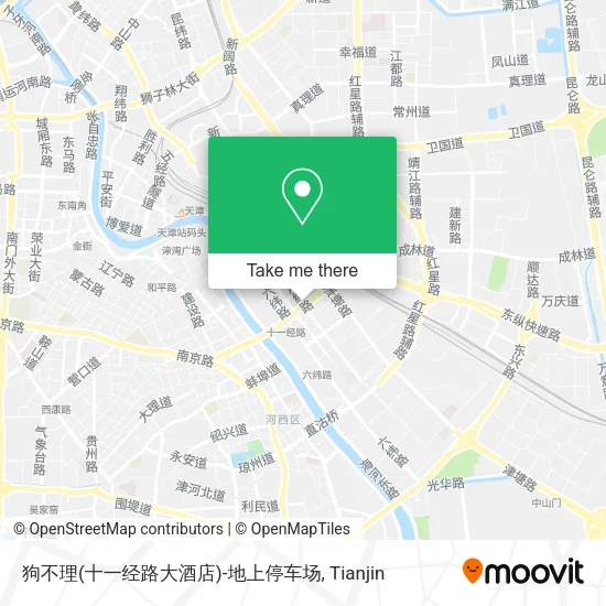 狗不理(十一经路大酒店)-地上停车场 map
