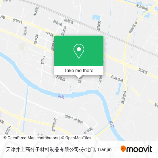 天津井上高分子材料制品有限公司-东北门 map