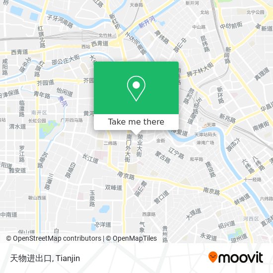 天物进出口 map