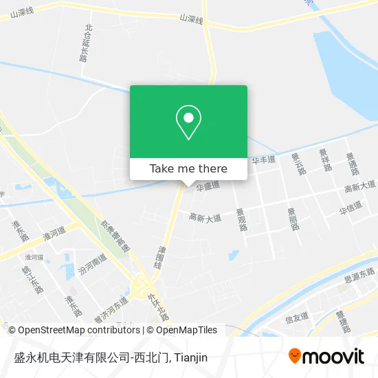 盛永机电天津有限公司-西北门 map