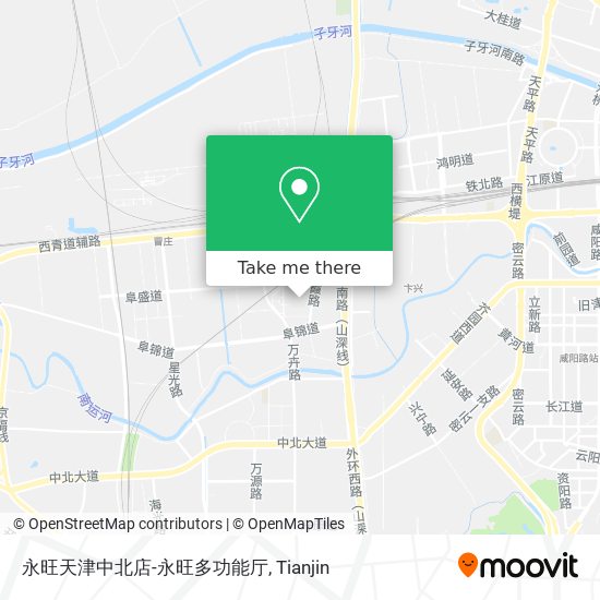 永旺天津中北店-永旺多功能厅 map