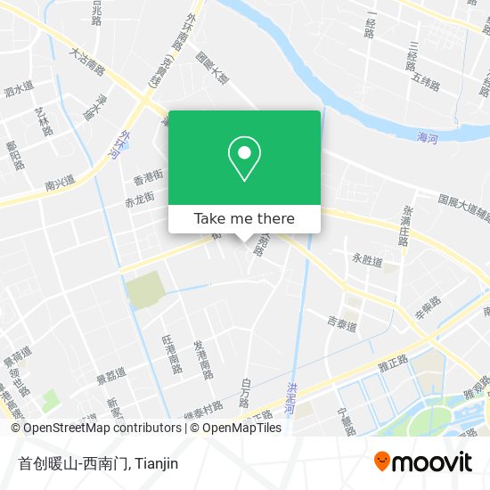 首创暖山-西南门 map