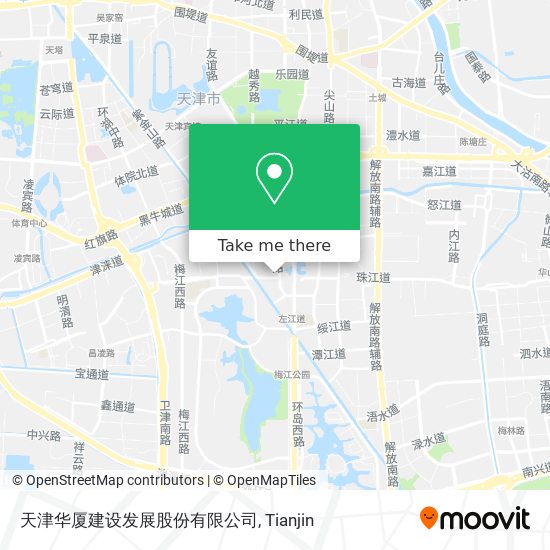 天津华厦建设发展股份有限公司 map