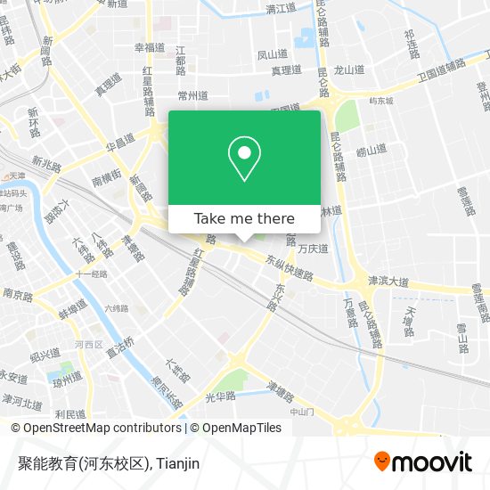 聚能教育(河东校区) map