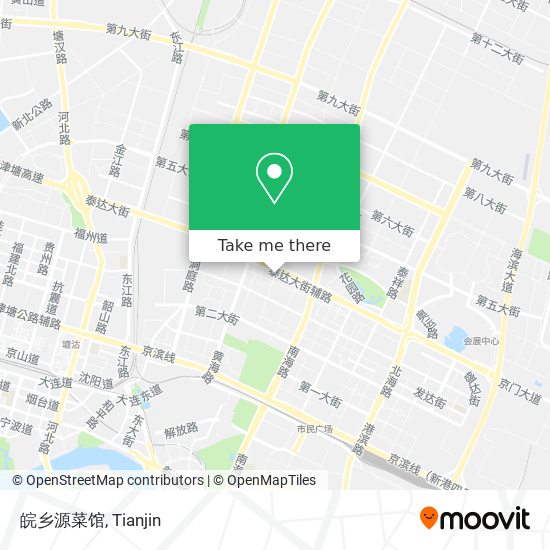 皖乡源菜馆 map