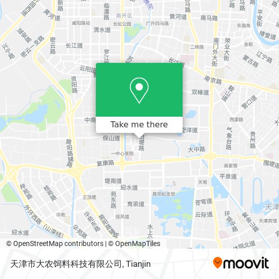 天津市大农饲料科技有限公司 map
