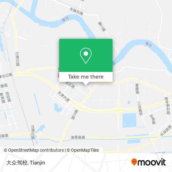 大众驾校 map