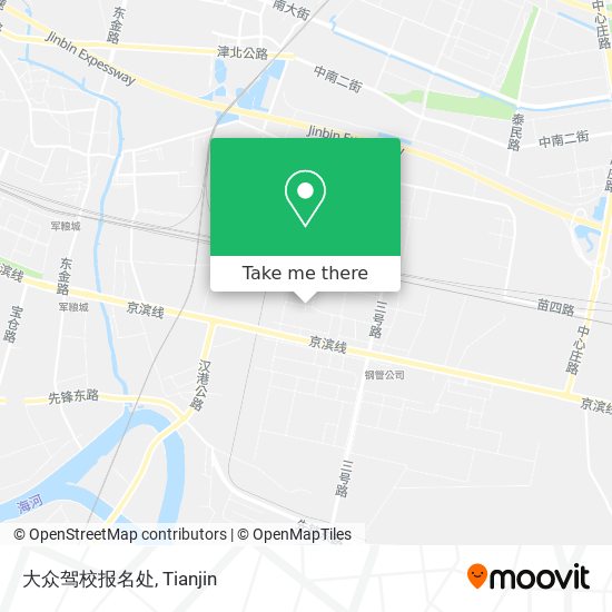大众驾校报名处 map