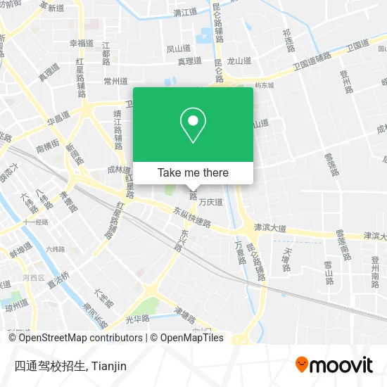 四通驾校招生 map