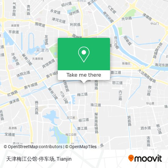 天津梅江公馆-停车场 map