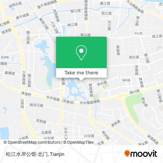 松江水岸公馆-北门 map