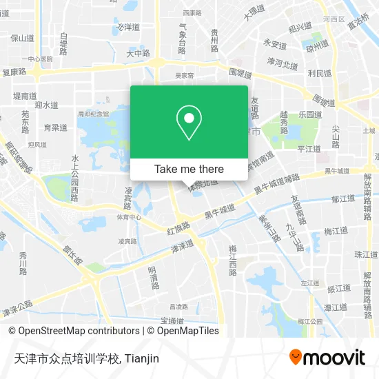天津市众点培训学校 map