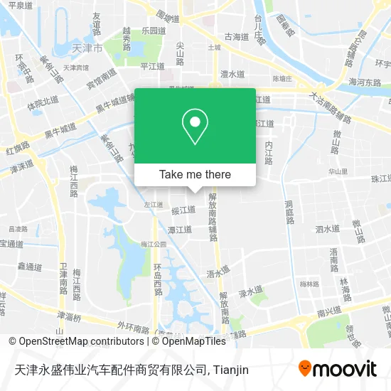 天津永盛伟业汽车配件商贸有限公司 map
