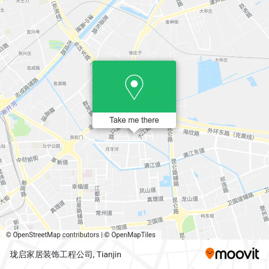 珑启家居装饰工程公司 map