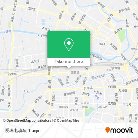 爱玛电动车 map