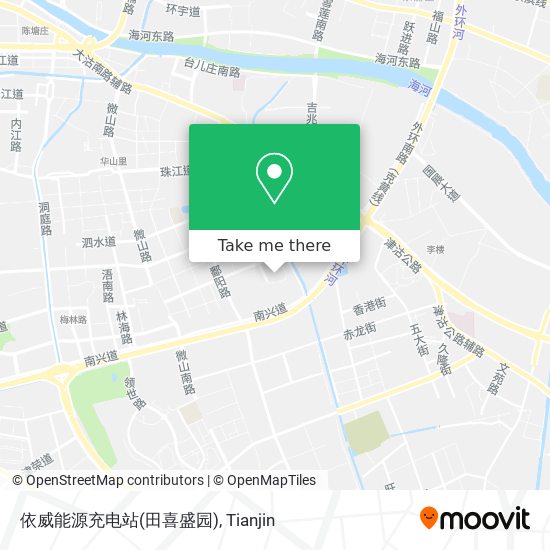 依威能源充电站(田喜盛园) map