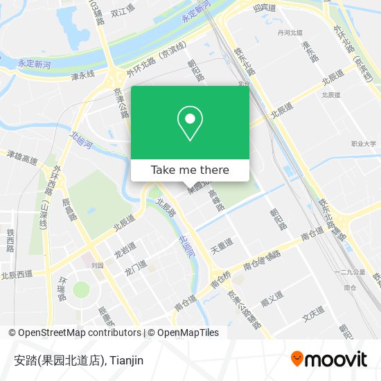 安踏(果园北道店) map