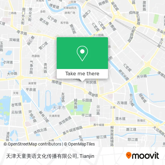 天津天童美语文化传播有限公司 map